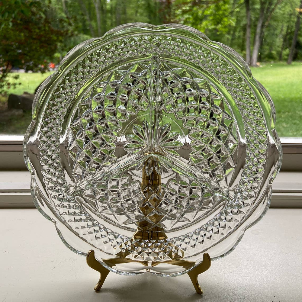 Anchor Hocking Wexford Divided Dish